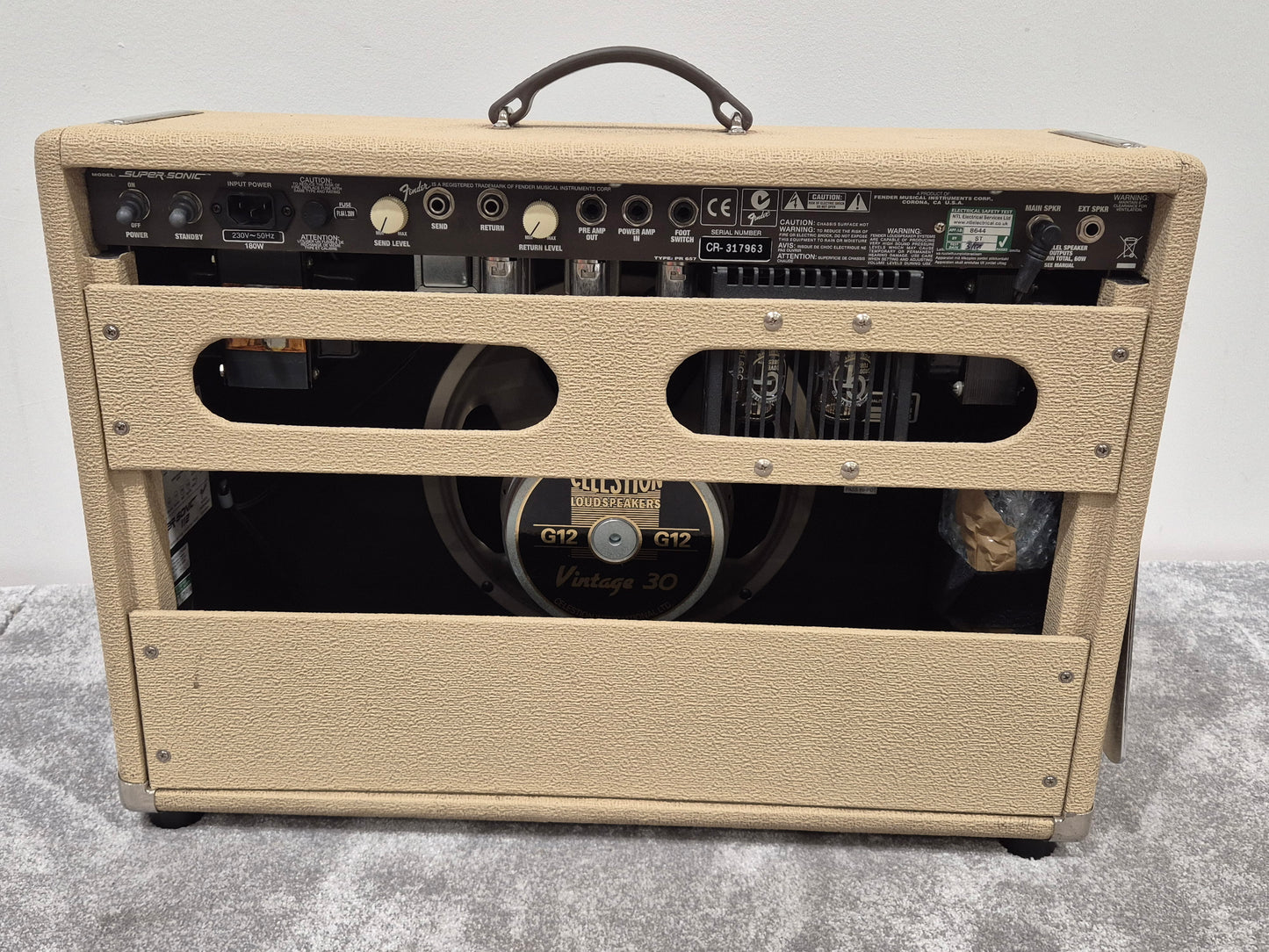 Fender Super Sonic 112 - All-Tube 60 Watt Guitar Amplifier