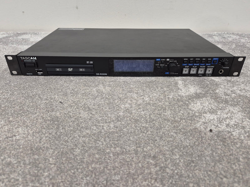 Tascam SS-R250N - Networkable Solid-State Recorder/Player w/ Original Box - Image 1
