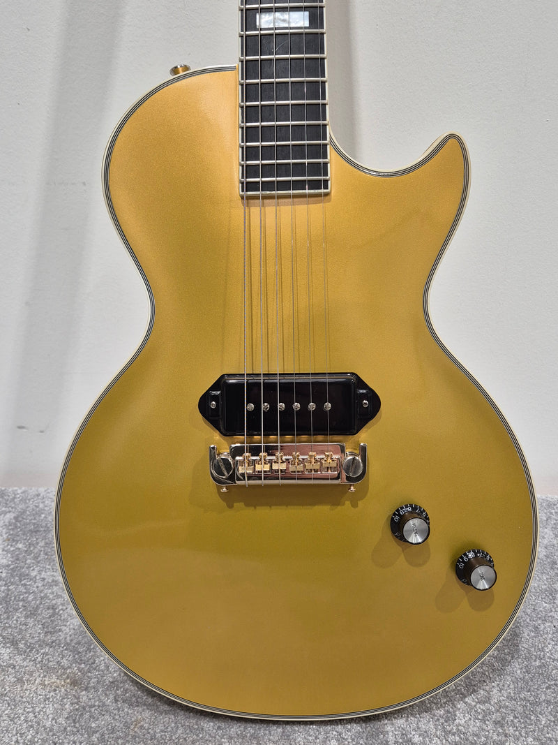 Epiphone Blues Power Jared James Nichols Gold Top - Electric Guitar w/ Epiphone Case - Image 1