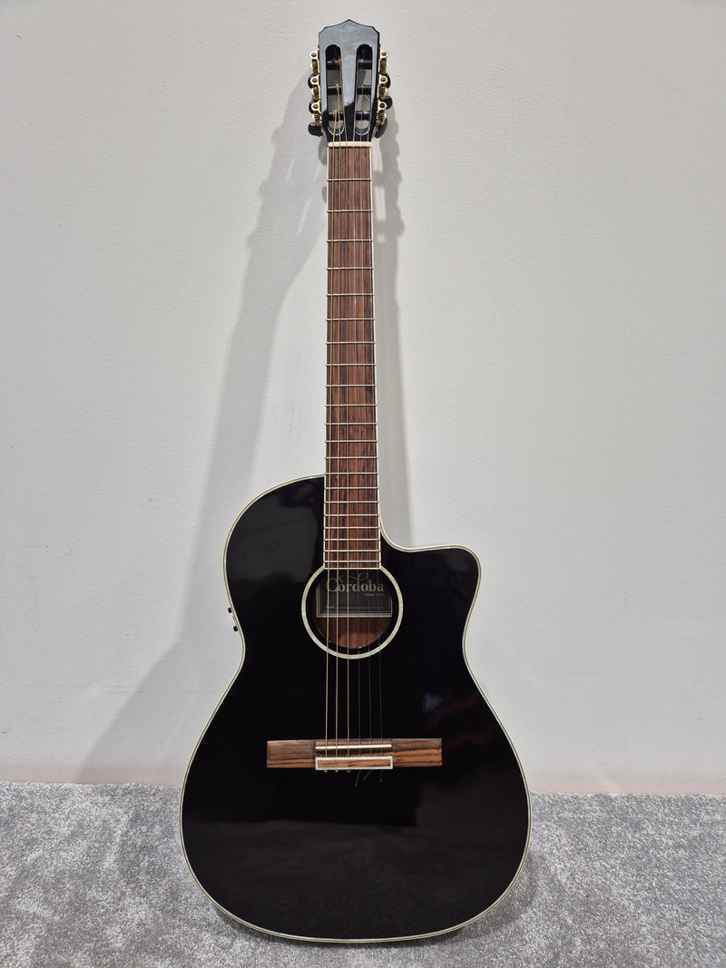 Cordoba Fusion 14 Acoustic Guitar - Solid Spruce Top, Mahogany Back & Sides - Very Good - Image 2