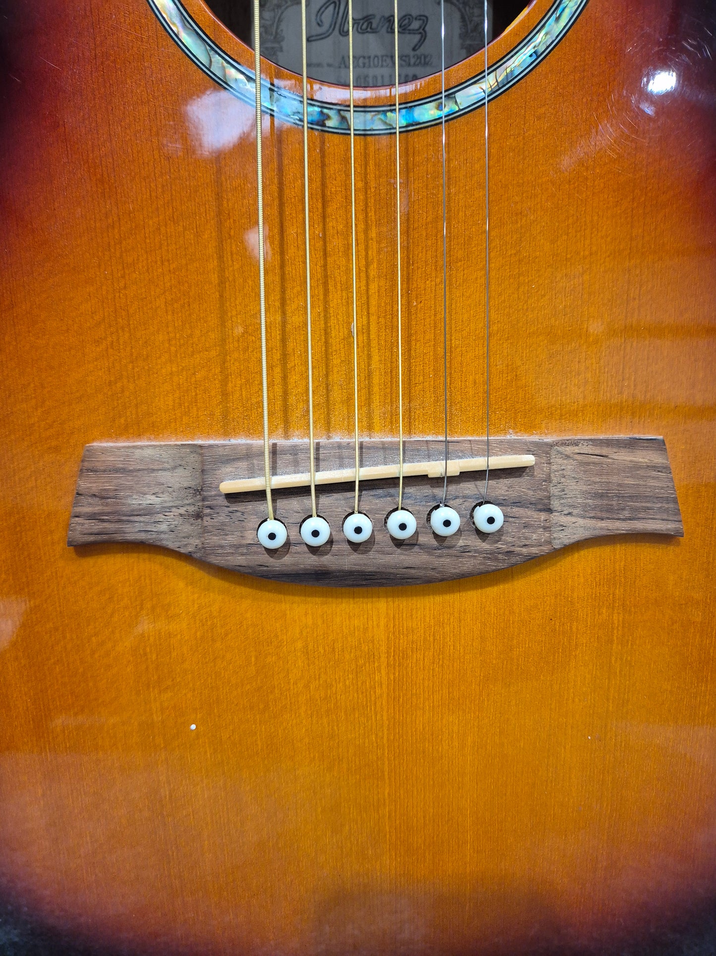 Ibanez AEG10EVS1202 - Electro Acoustic Guitar w/ Soft Gig Bag
