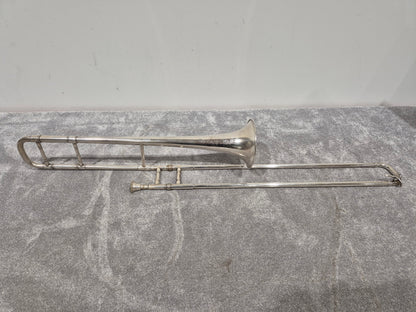 Vintage Martin Elkhart Trombone 1914 - Silver w/ Hard Case
