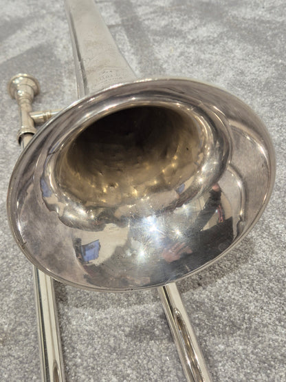Vintage Martin Elkhart Trombone 1914 - Silver w/ Hard Case