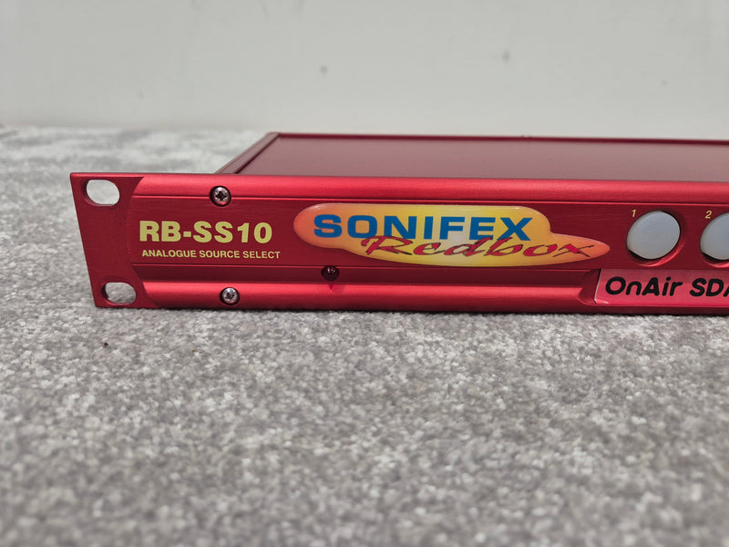 Sonifex RB-SS10 1U - Stereo Analogue Audio Processor - Image 4