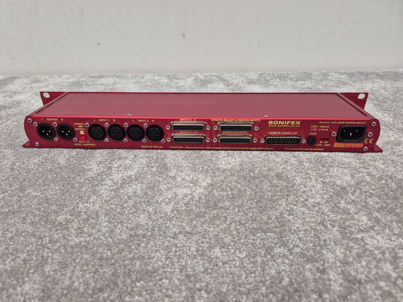 Sonifex RB-SS10 1U - Stereo Analogue Audio Processor - Image 7