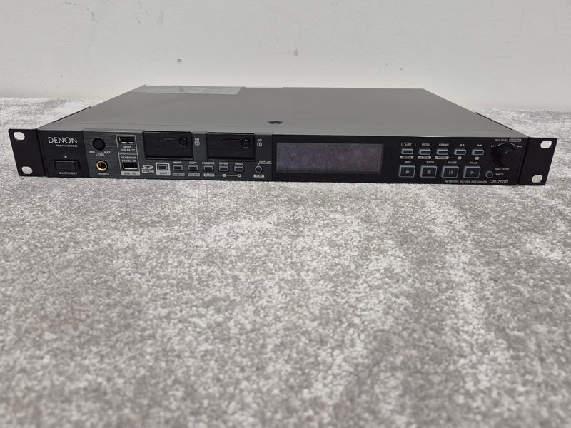 Denon DN-700R - 1U Professional Audio Recorder with Network Options - Image 1