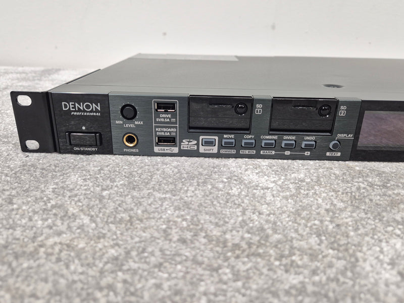 Denon DN-700R - 1U Professional Audio Recorder with Network Options - Image 4
