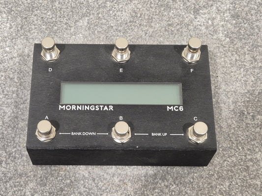 Morningstar MC6 - Fully Programmable MIDI Controller w/ Original Box