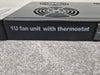 1U Fan Unit Thermostat - 4 Way Digital Mount Fan Tray - Photo 2