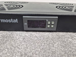 1U Fan Unit Thermostat - 4 Way Digital Mount Fan Tray - Image 3