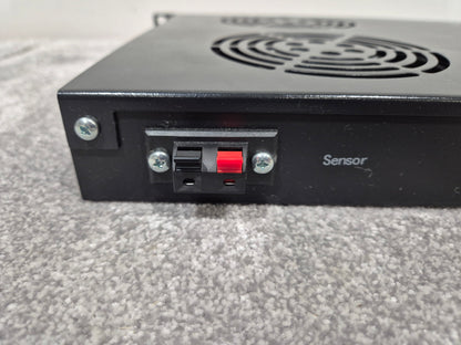 1U Fan Unit Thermostat - 4 Way Digital Mount Fan Tray