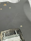 Strat Style Electric Guitar Body with Gold Bridge for Project - Black - Photo 8