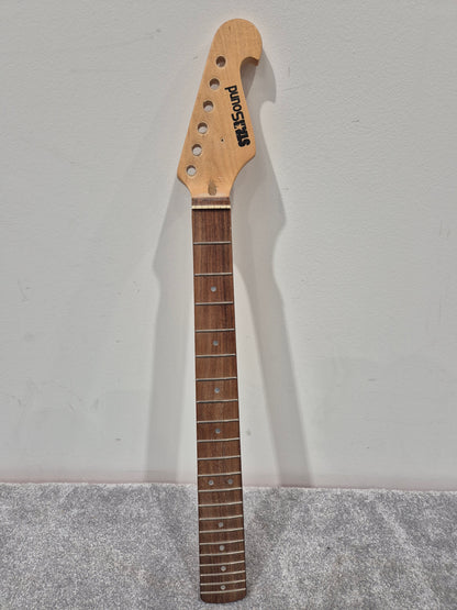 StarSound - Strat Style Electric Guitar Neck Fretboard and Headstock