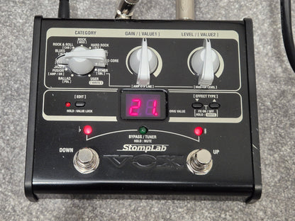 Vox StompLab IG - Compact Multi-FX Pedal w/ Original Box