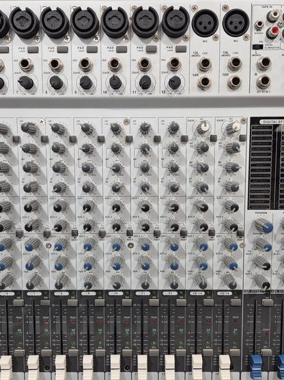 Phonic Powerpod K16 - Powered Mixer w/ Plastic Case