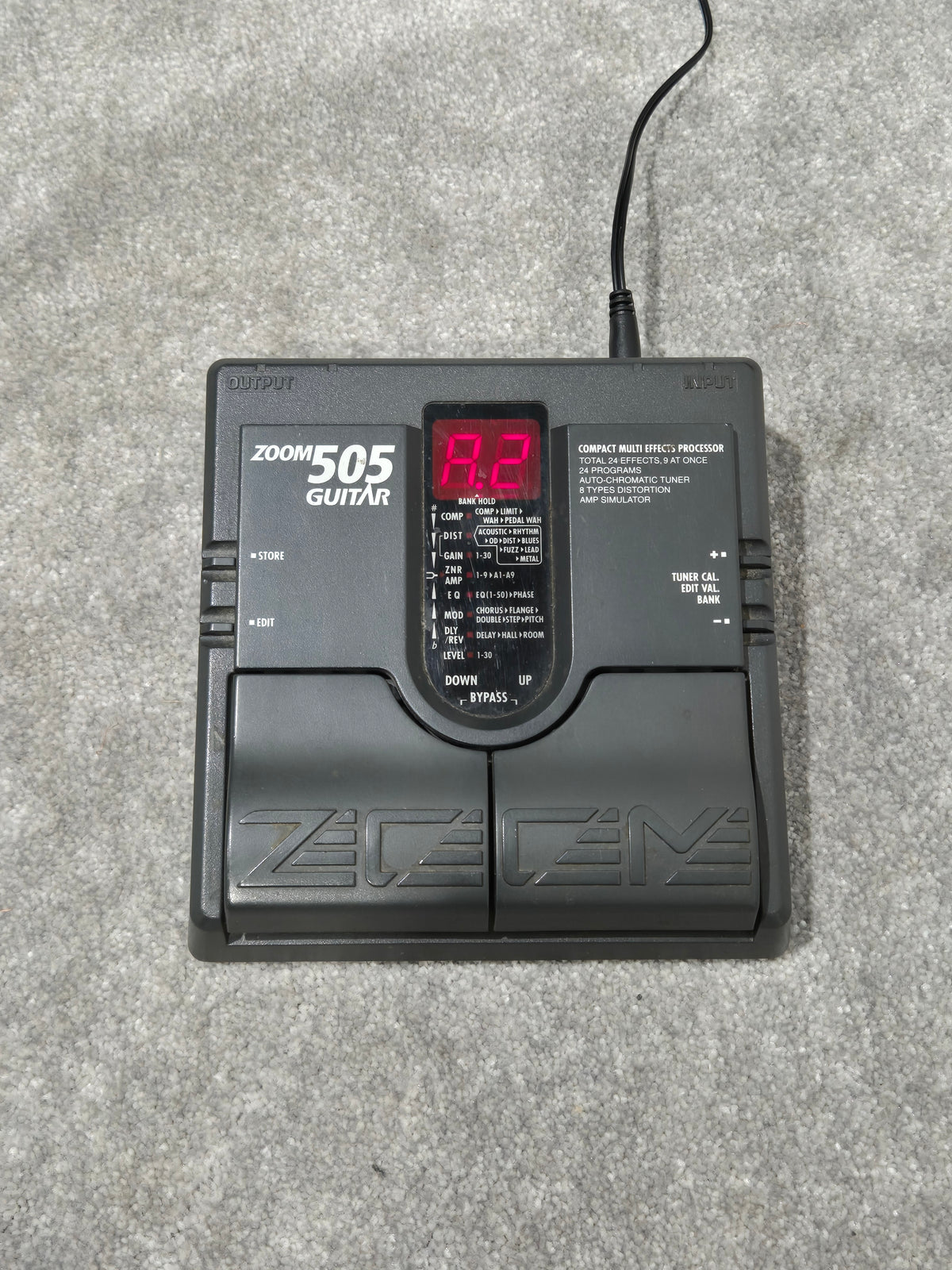 Zoom 505 Guitar Pedal - Multi-Effects Guitar Pedal