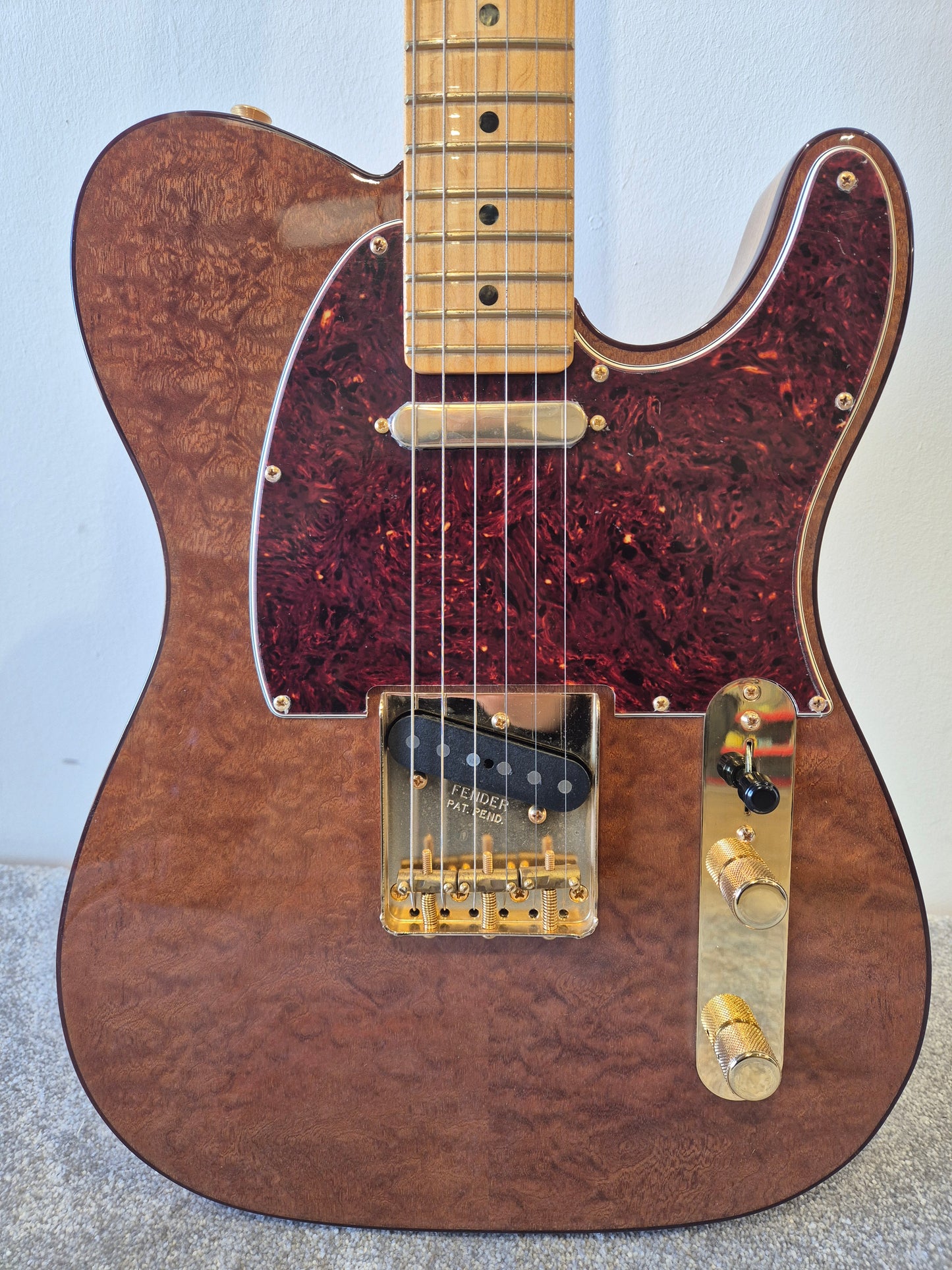 Fender Rarities Red Mahogany Telecaster - Limited-Edition Electric Guitar w/ Fender Hard Case