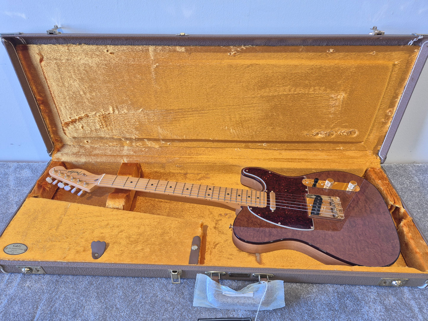 Fender Rarities Red Mahogany Telecaster - Limited-Edition Electric Guitar w/ Fender Hard Case