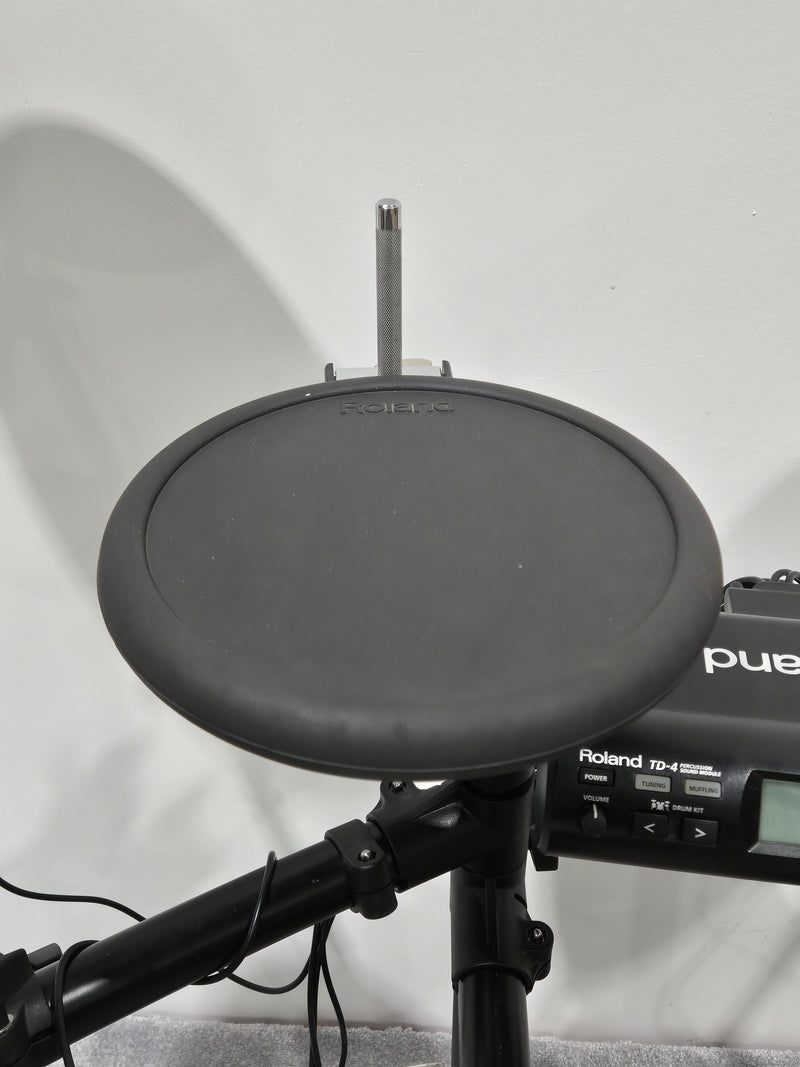 Roland Electric Drum Kit - TD-4 Sound Module/PDX-8 Mesh Head, PD8 Pads x3, CY5 Cymbal Pad, CY8 Cymbals x2,FD8 Foot Controller, KD8 Trigger Pad, MDS-4 Drum Stand - Image 6