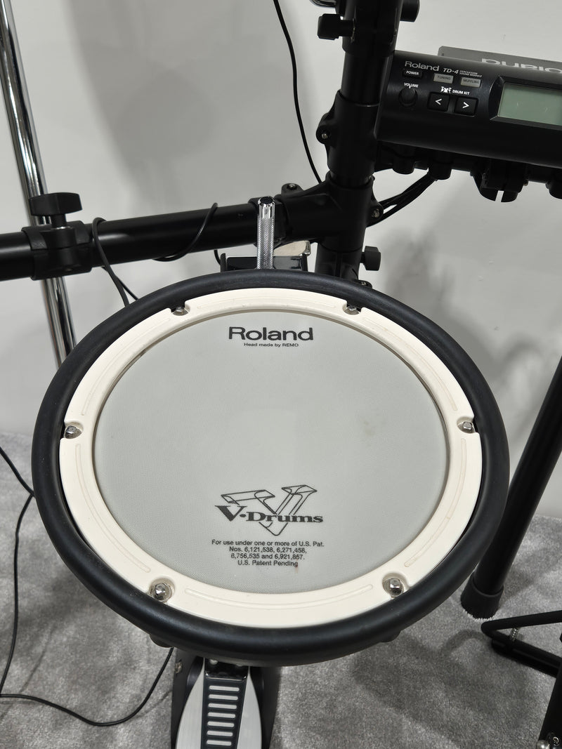 Roland Electric Drum Kit - TD-4 Sound Module/PDX-8 Mesh Head, PD8 Pads x3, CY5 Cymbal Pad, CY8 Cymbals x2,FD8 Foot Controller, KD8 Trigger Pad, MDS-4 Drum Stand - Image 7