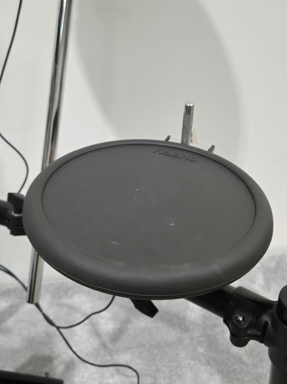Roland Electric Drum Kit - TD-4 Sound Module/PDX-8 Mesh Head, PD8 Pads x3, CY5 Cymbal Pad, CY8 Cymbals x2,FD8 Foot Controller, KD8 Trigger Pad, MDS-4 Drum Stand