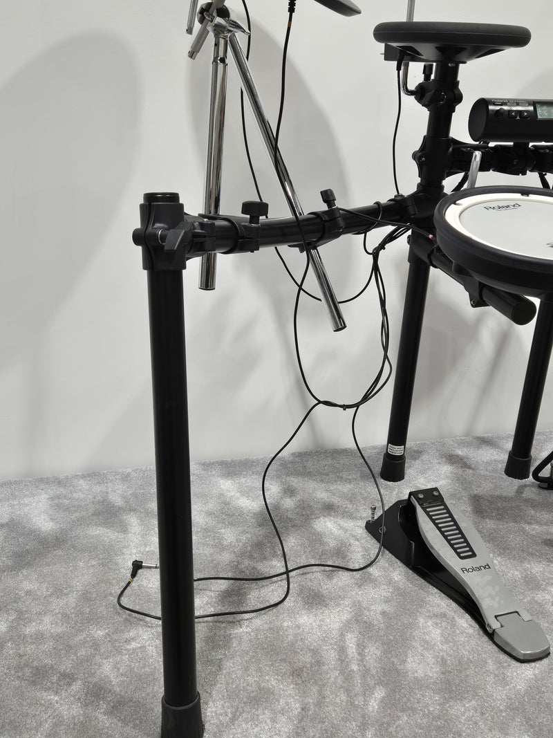 Roland Electric Drum Kit - TD-4 Sound Module/PDX-8 Mesh Head, PD8 Pads x3, CY5 Cymbal Pad, CY8 Cymbals x2,FD8 Foot Controller, KD8 Trigger Pad, MDS-4 Drum Stand - Image 10