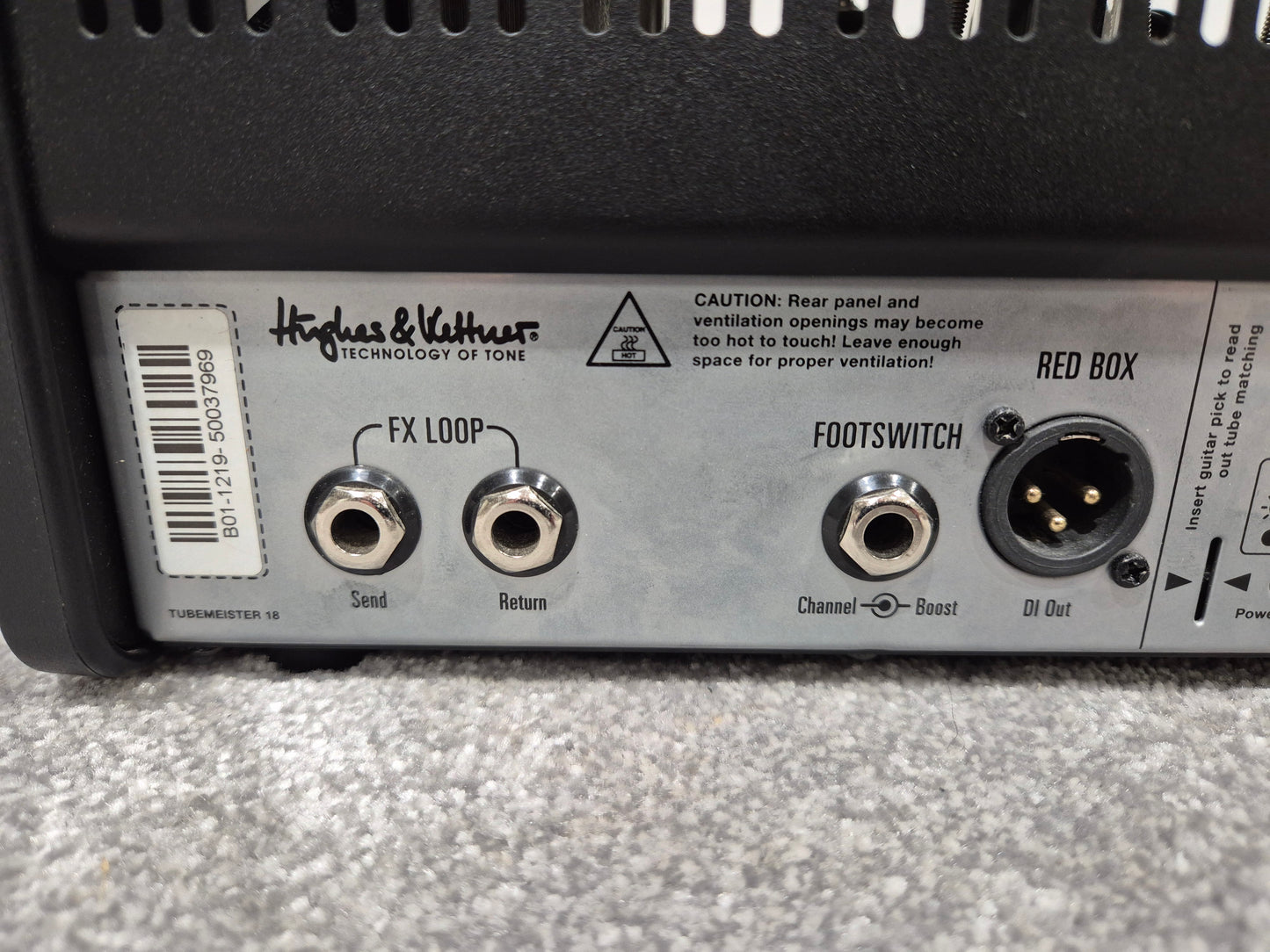 Hughes & Kettner TubeMeister 18 - 18-watt Guitar Amplifier Head