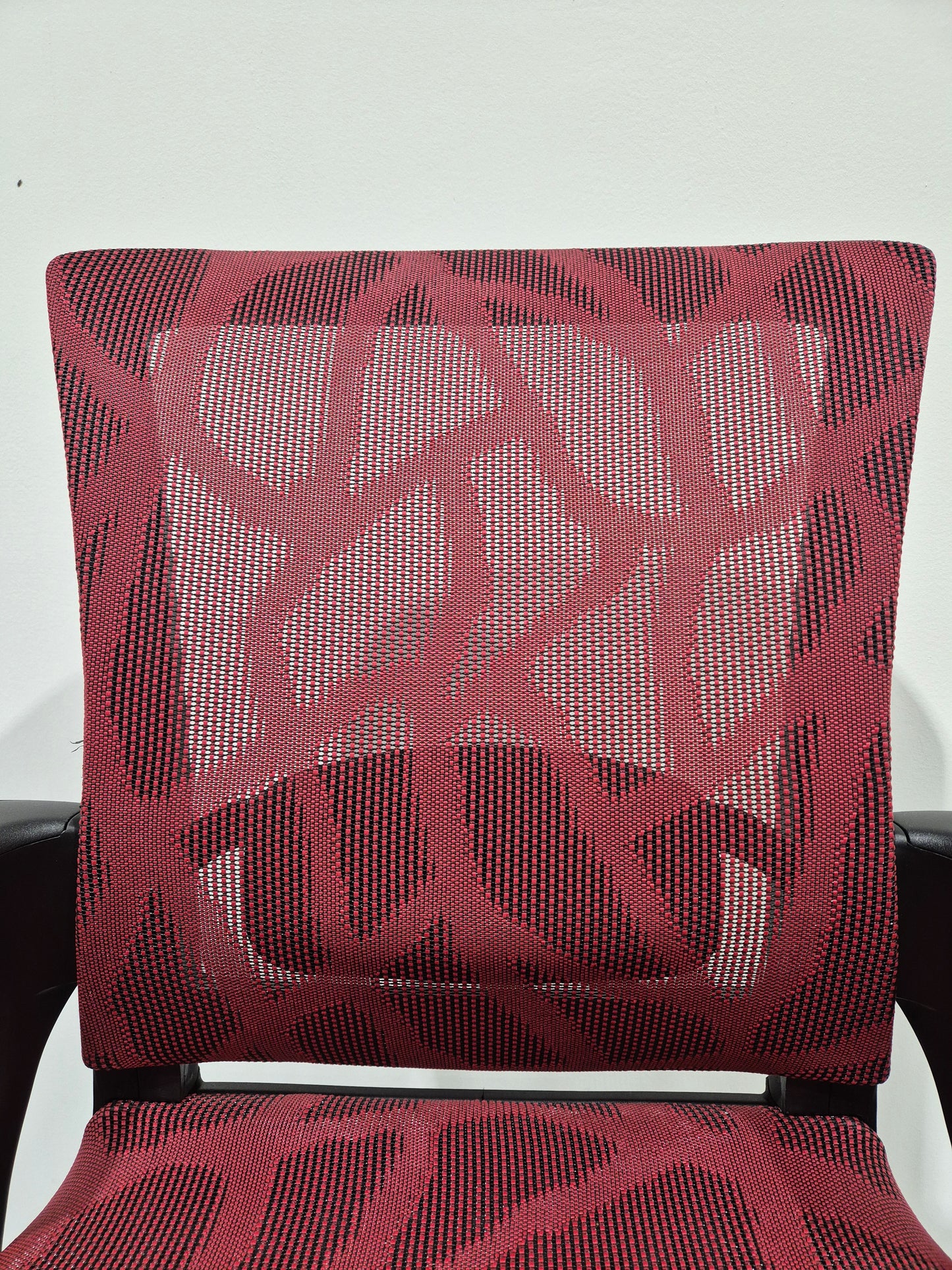 Skate Stools - Red Studio Stool Chair for Broadcasting Radio Podcast w/ Manual