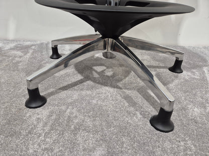 Skate Stools - Red Studio Stool Chair for Broadcasting Radio Podcast w/ Manual