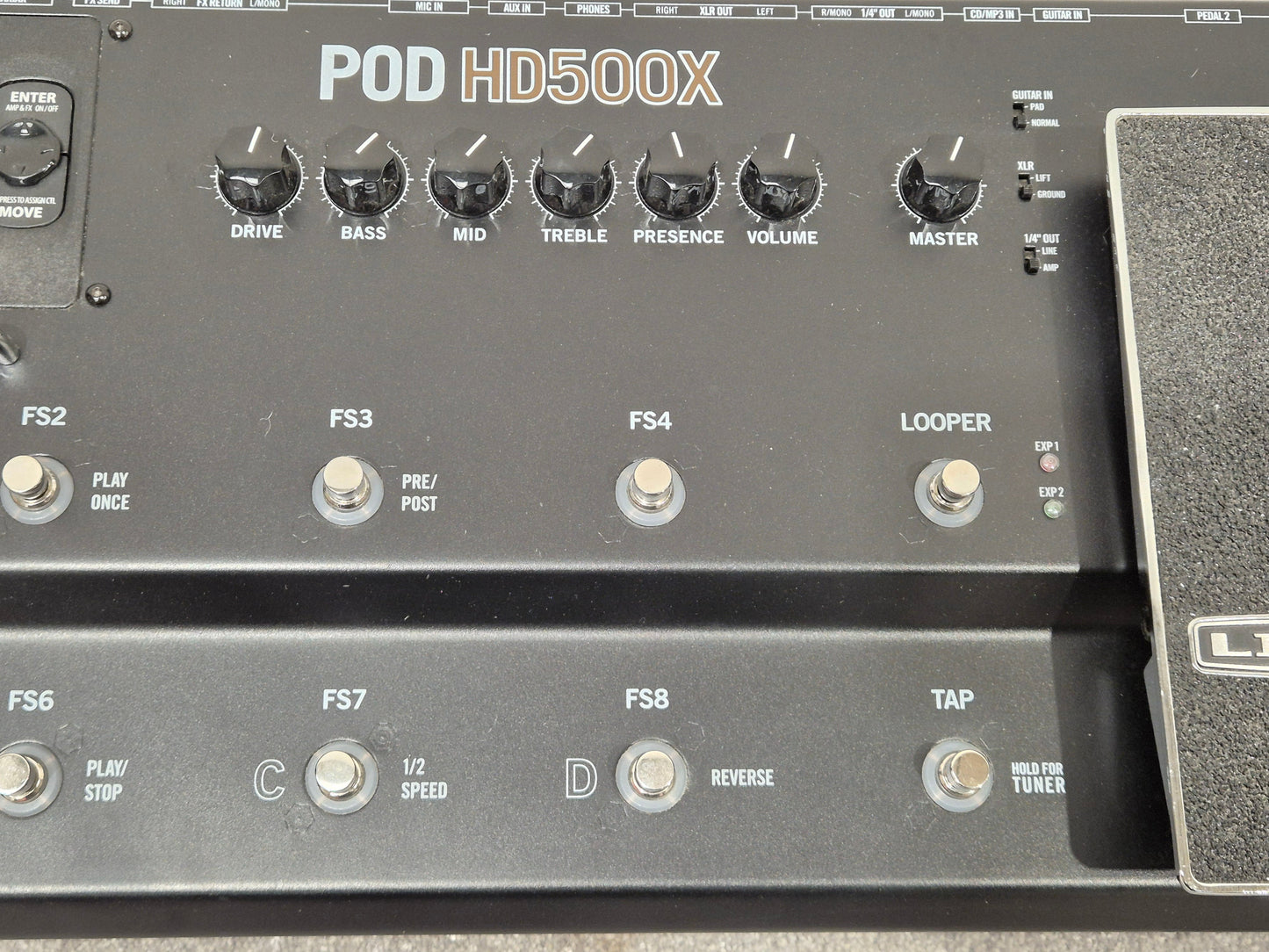 Line 6 POD HD500X - Multi-Effects/ Amp Modeling Pedal