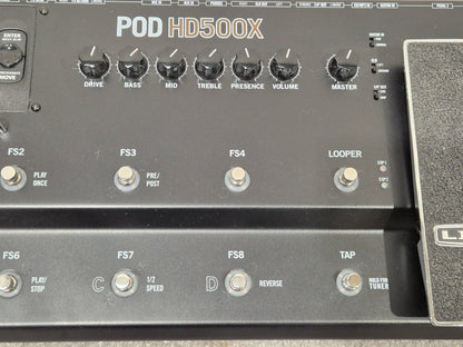 Line 6 POD HD500X - Multi-Effects/ Amp Modeling Pedal