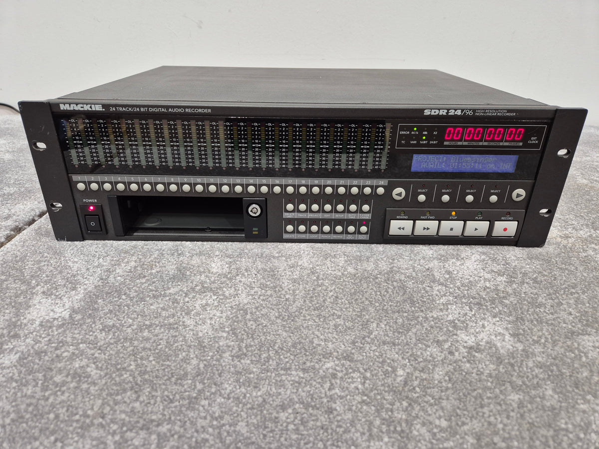 Mackie SDR24/96 - Hard Drive Recorder w/ Removable Hard Drive