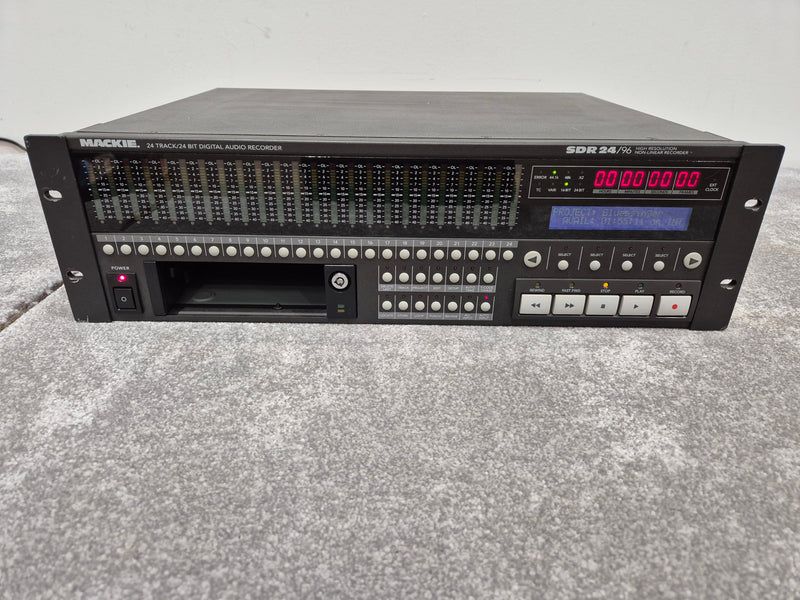 Mackie SDR24/96 - Hard Drive Recorder w/ Removable Hard Drive - Image 1