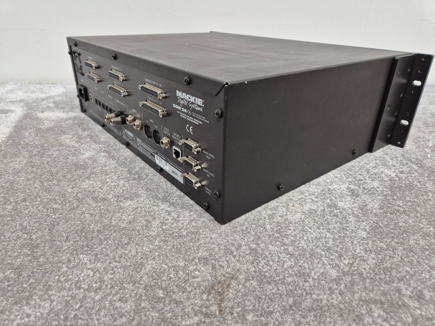 Mackie SDR24/96 - Hard Drive Recorder w/ Removable Hard Drive