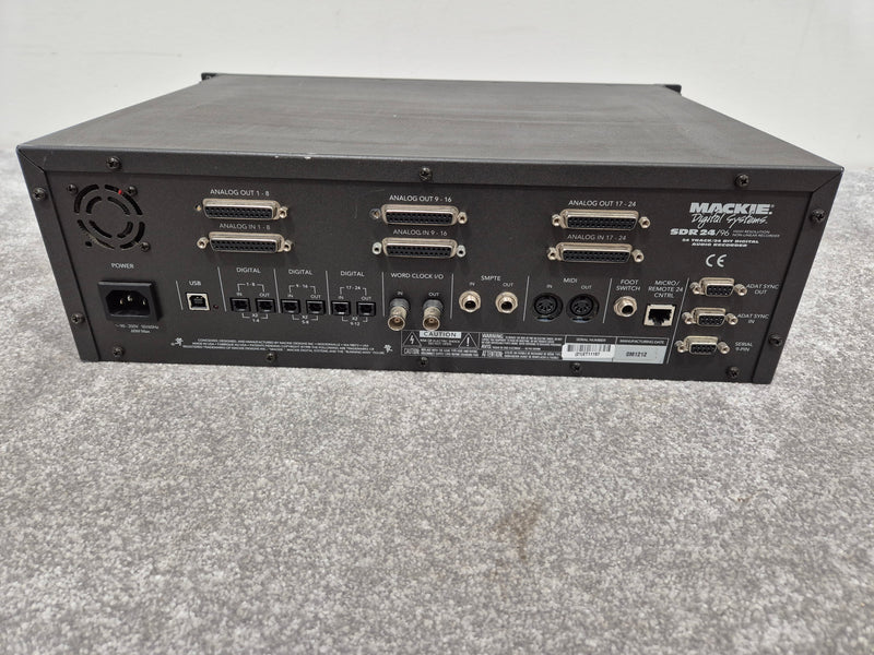 Mackie SDR24/96 - Hard Drive Recorder w/ Removable Hard Drive - Image 8