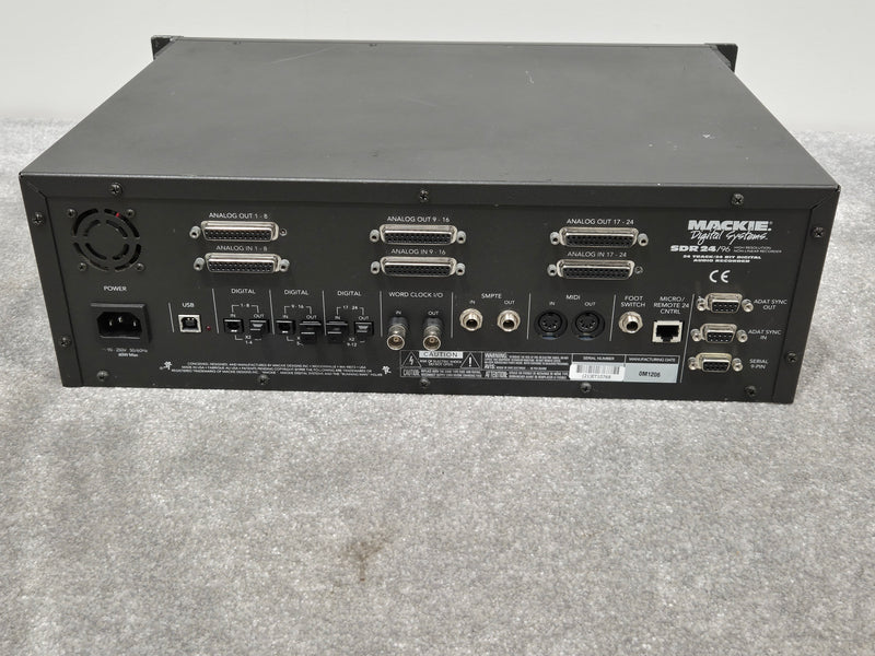Mackie SDR24/96 - Hard Drive Recorder w/ Removable Media Case (Faulty Capacitor) - Image 17