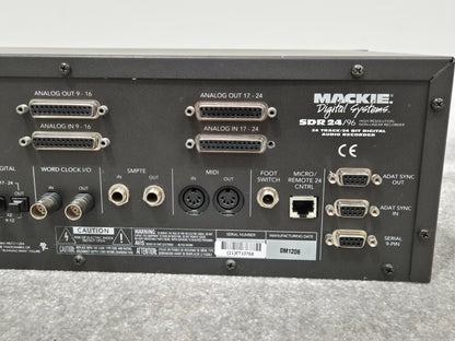 Mackie SDR24/96 - Hard Drive Recorder w/ Removable Media Case (Faulty Capacitor)