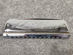 Lark - 12 Hole Chromatic Harmonica w/ Lark Hard Case - Image 1