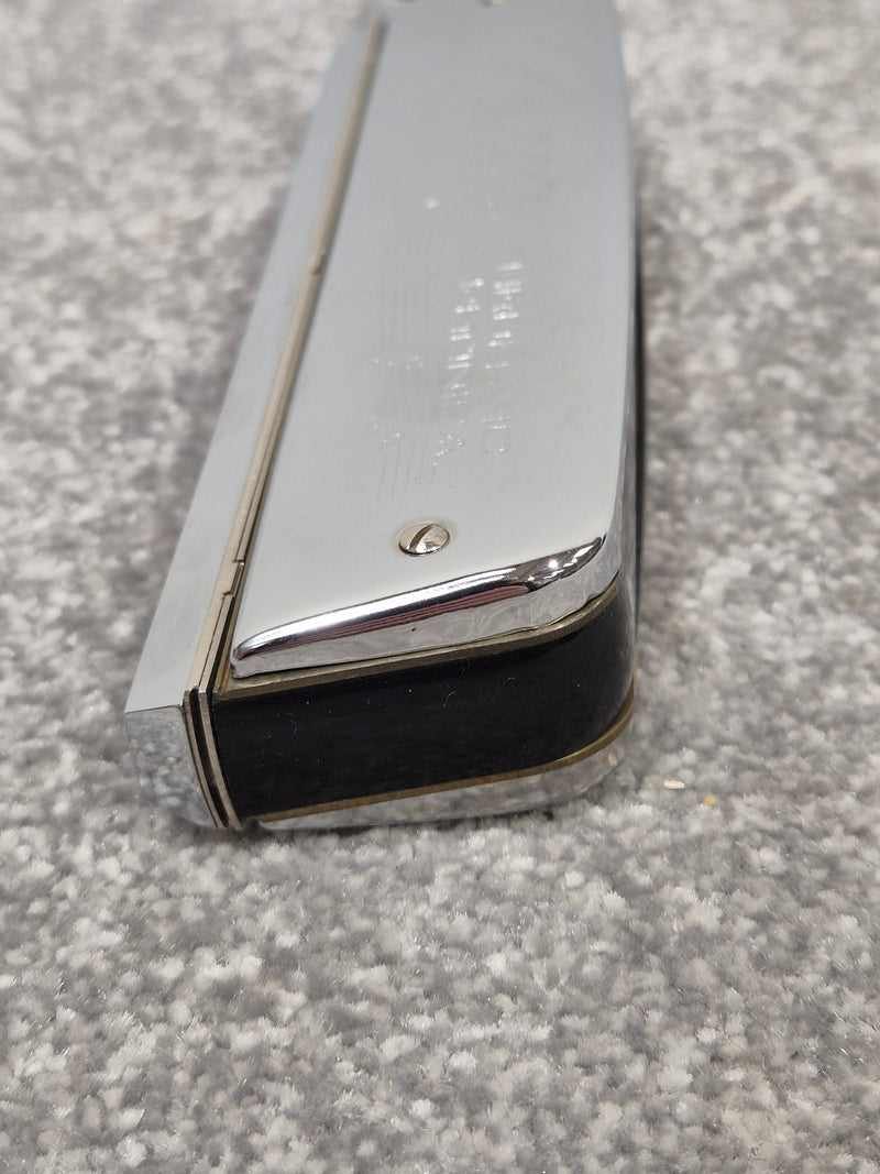 Lark - 12 Hole Chromatic Harmonica w/ Lark Hard Case - Image 4