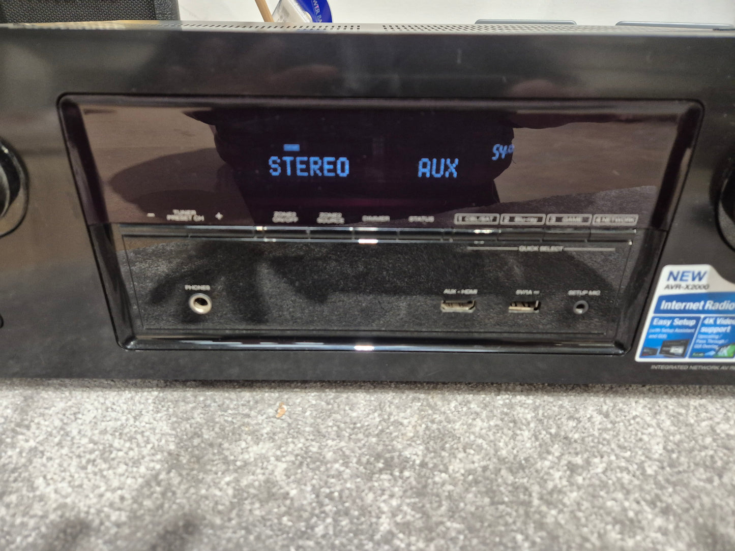 Denon AVR-X2000 - 7 Channel Integrated Network Surround Receiver