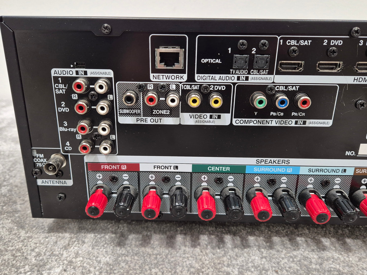Denon AVR-X2000 - 7 Channel Integrated Network Surround Receiver