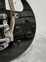 Hofner Six String Electric Guitar - Black P90s and Bigsby Tremolo - Excellent - Image 3
