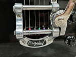 Hofner Six String Electric Guitar - Black P90s and Bigsby Tremolo - Excellent - Image 5