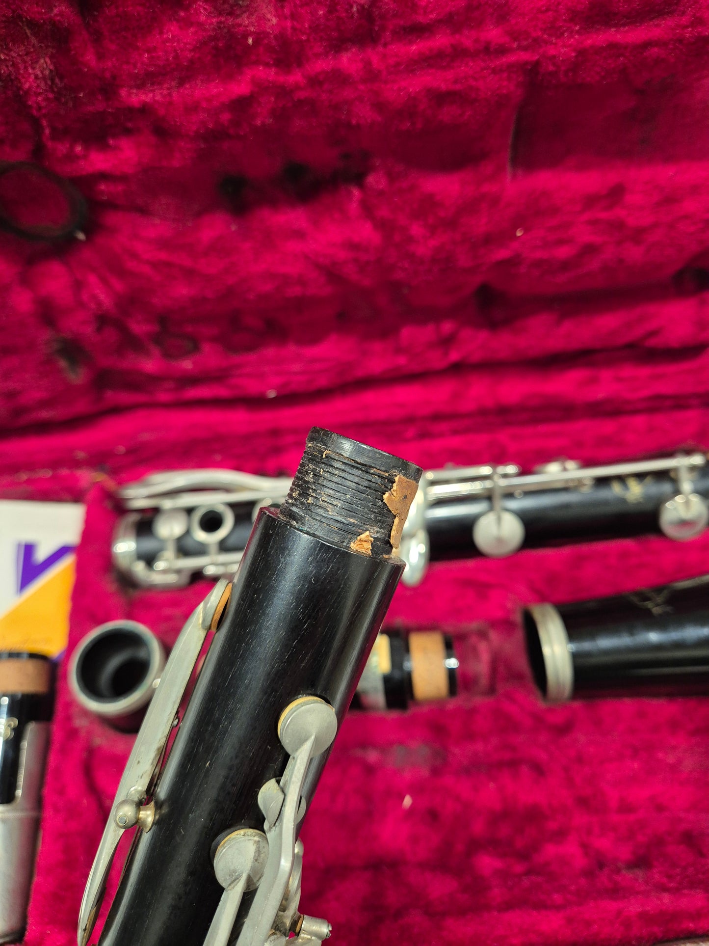 Normandy Model 5 Clarinet - Wood Clarinet Made in France w/ Hard Case