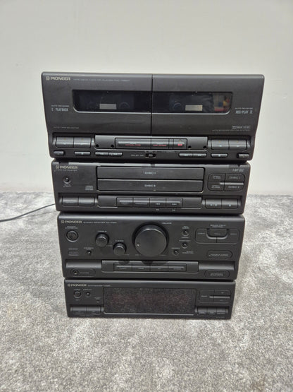 Pioneer SX-P520 Audio Stack - Dual CD Player / AM/FM Stereo Receiver ( Faulty Tape Deck )