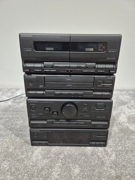 Pioneer SX-P520 Audio Stack - Dual CD Player / AM/FM Stereo Receiver ( Faulty Tape Deck )
