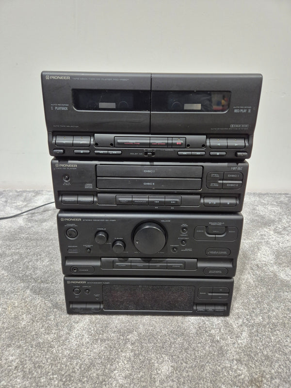 Pioneer SX-P520 Audio Stack - Dual CD Player / AM/FM Stereo Receiver ( Faulty Tape Deck )