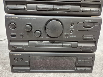 Pioneer SX-P520 Audio Stack - Dual CD Player / AM/FM Stereo Receiver ( Faulty Tape Deck )
