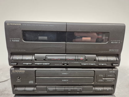 Pioneer SX-P520 Audio Stack - Dual CD Player / AM/FM Stereo Receiver ( Faulty Tape Deck )