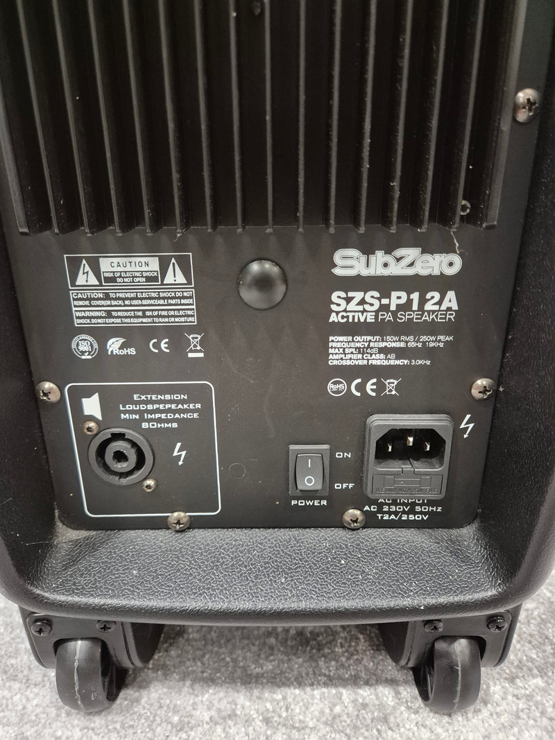 SubZero P12A - 250-watts 12